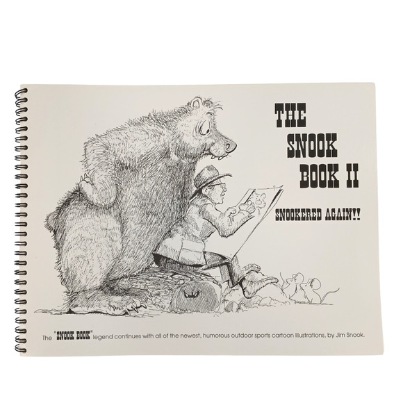 VTG The Snook Book Lot 1 & 2 by Jim Snook – Outdoor Sports Humor Cartoon Books - Picture 11 of 16